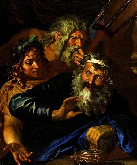 Girolamo Troppa Laomedon Refusing Payment to Poseidon and Apollo